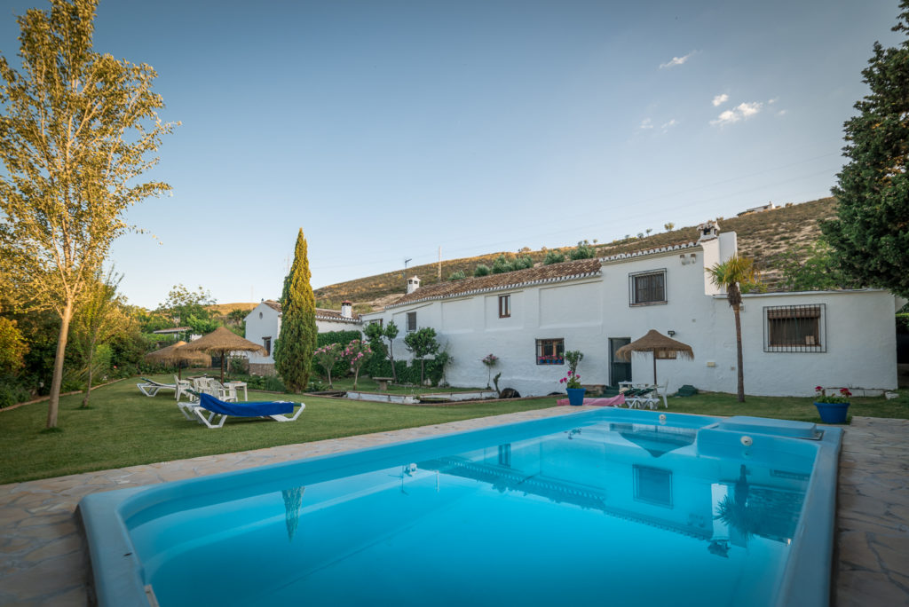 casa rural con piscina en Granada